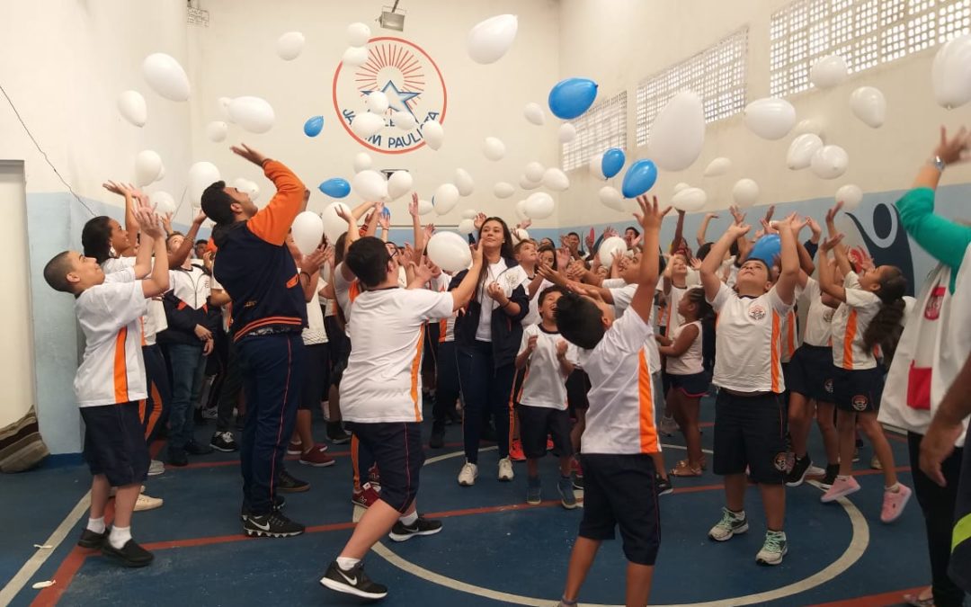 Colégio Jardim Paulista prepara dinâmica de boas-vindas e trabalha cooperação e empatia com os alunos
